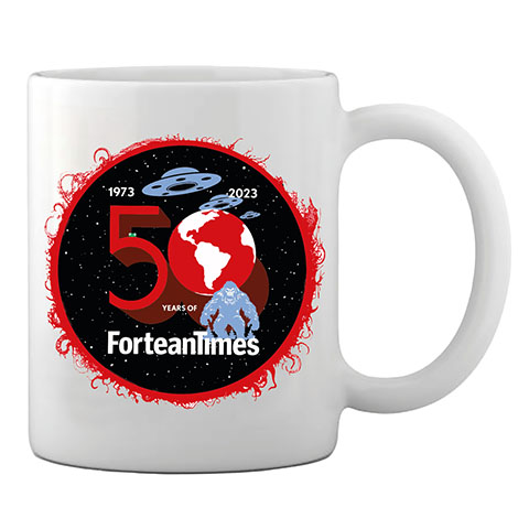 Fortean Times 50th Anniversary Mug
